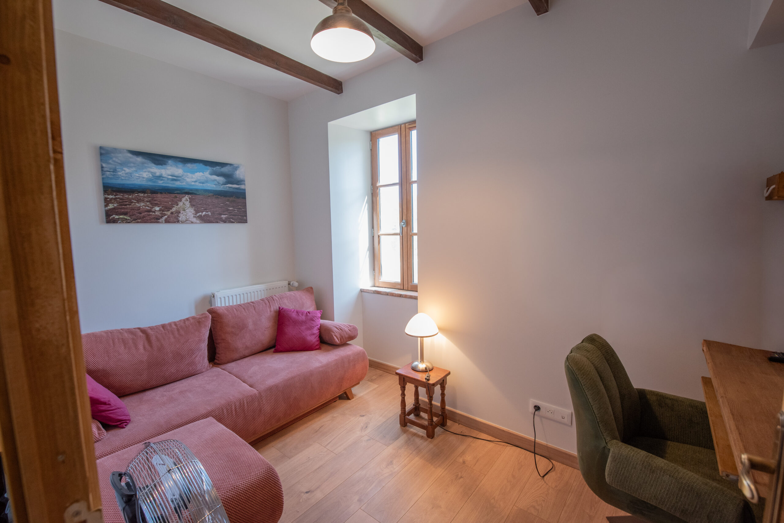 Niveau 1 :  Bureau, Coin lecture