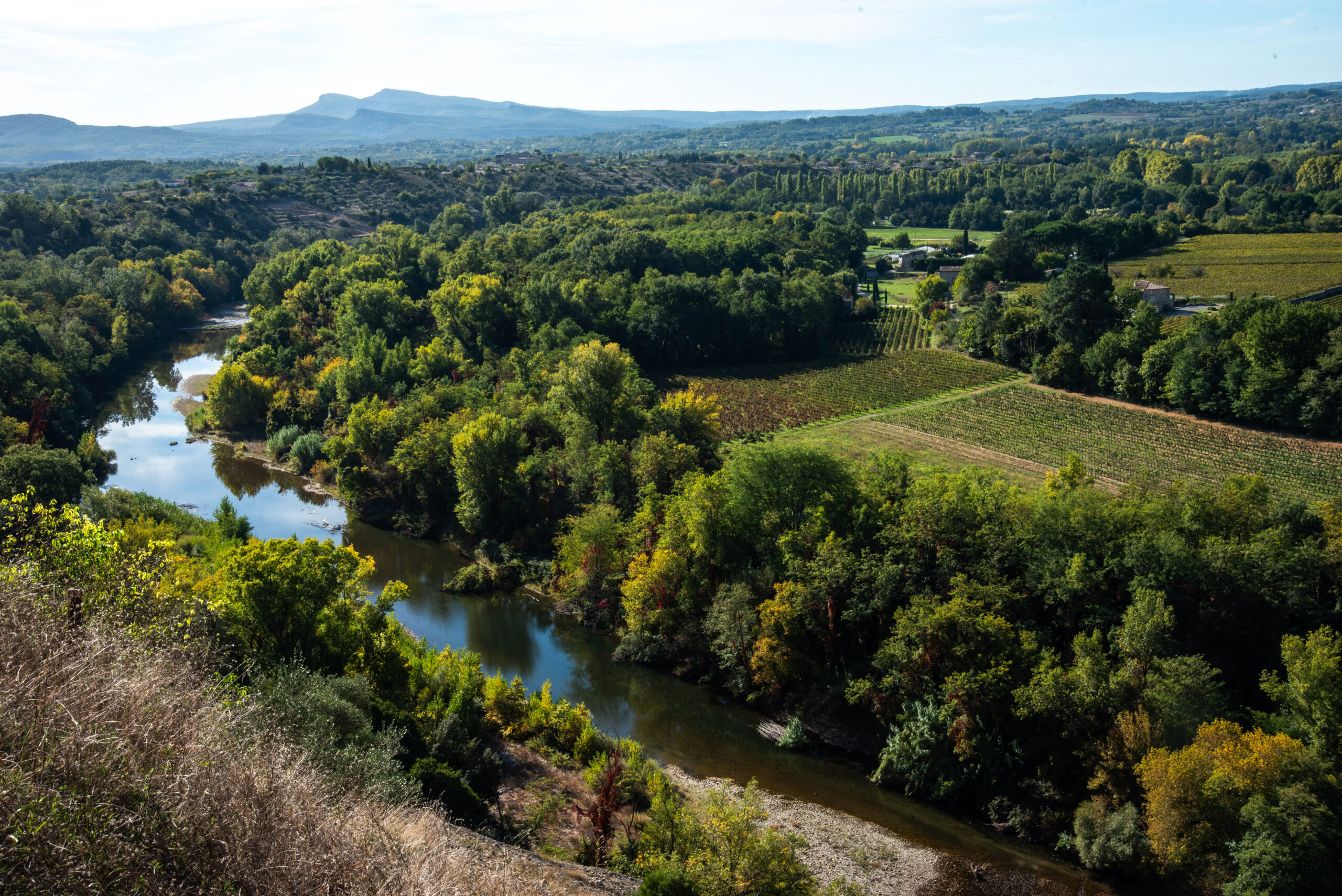vue Cèze et Cézennes